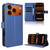 iPhone 17 Pro Diamond Texture Leather Phone Case - Blue