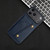 iPhone 17 Pro Double Buckle Card Slots Magnetic Phone Case - Blue