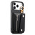iPhone 17 Pro Dream Wallet D Buckle Leather Back Cover Phone Case - Black