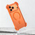 iPhone 17 Pro Drone-Style Four-Corner Shockproof Acrylic MagSafe Phone Case - Orange