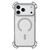 iPhone 17 Pro Drone-Style Four-Corner Shockproof Acrylic MagSafe Phone Case - Titanium Gray