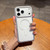iPhone 17 Pro Dual-Color MagSafe Magnetic PC Hybrid TPU Phone Case - White
