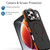 iPhone 17 Pro Dual-Color Skin Feel Magnetic Phone Case with Lens Frame Holder - Purple