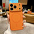 iPhone 17 Pro Dunjia Organic Silicone MagSafe Shockproof Phone Case - Orange