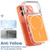 iPhone 17 Pro Electroplated Dual Color PC Hybrid TPU Soft Frame MagSafe Phone Case - Black