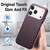 iPhone 17 Pro Electroplated Metal Button MagSafe Phone Case - Purple