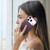 iPhone 17 Pro Electroplated Metal Button MagSafe Phone Case - Purple