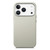 iPhone 17 Pro Electroplated Metal Button MagSafe Phone Case - White