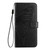 iPhone 17 Pro Embossed Butterfly Leather Phone Case - Black
