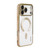 iPhone 17 Pro ENKAY Hat-Prince Magsafe Electroplated TPU Clear Shockproof Phone Case - Golden