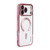 iPhone 17 Pro ENKAY Hat-Prince Magsafe Electroplated TPU Clear Shockproof Phone Case - Pink