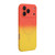 iPhone 17 Pro ENKAY Hat-Prince MagSafe Rainbow Gradient Silicone Phone Case with Lens Film - Orange Yellow