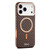 iPhone 17 Pro ESEBLE L3 Triangular Shield Metal Lens Magnetic Phone Case - Dark Brown