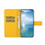 iPhone 17 Pro Ethnic Style Embossed Pattern Leather Phone Case - Yellow