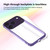 iPhone 17 Pro Four Corners Shield Shockproof TPU Hybrid PC Phone Case - Purple