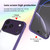 iPhone 17 Pro Four Corners Shield Shockproof TPU Hybrid PC Phone Case - Purple