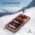 iPhone 17 Pro Four-proof Metal Hybrid Silicone Phone Case - Red