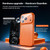 iPhone 17 Pro Frosted Acrylic Hybrid TPU Phone Case with Lens Film - Black