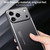 iPhone 17 Pro Frosted Metal Phone Case - Black