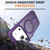 iPhone 17 Pro Fulcrum Standing Bracket MagSafe Phone Case - Purple