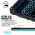 iPhone 17 Pro GEBEI Jazz Series 360 Degree Rotation Holder Skin Feel Frosted MagSafe Phone Case - Black