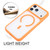 iPhone 17 Pro GEBEI Jazz Series Skin Feel Frosted MagSafe Phone Case - Orange