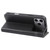 iPhone 17 Pro GEBEI Top-grain Horizontal Flip Leather Phone Case - Black