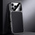 iPhone 17 Pro Genuine Leather PC Phone Case - Black