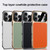 iPhone 17 Pro Genuine Leather PC Phone Case - Orange