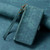 iPhone 17 Pro Geometric Zipper Wallet Side Buckle Leather Phone Case - Green