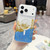 iPhone 17 Pro Gilding MagSafe Hybrid Clear TPU Phone Case - Blue