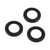 iPhone 17 Pro Glitter Camera Lens Protector Ring Film - Black
