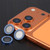 iPhone 17 Pro Glitter Camera Lens Protector Ring Film - Blue
