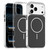 iPhone 17 Pro Gold-Orange Original Color MagSafe Shockproof Phone Case - Black