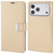 iPhone 17 Pro GOOSPERY RICH DIARY Crazy Horse Texture Leather Phone Case - Gold