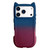 iPhone 17 Pro Gradient Cat Ear Design TPU Phone Case - Blue Red
