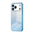 iPhone 17 Pro Gradient Glitter Powder Electroplated Phone Case - Blue