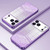 iPhone 17 Pro Gradient Glitter Powder Electroplated Phone Case - Purple