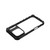 iPhone 17 Pro Grating Solid Color MagSafe Magnetic Phone Case - Dark Grey