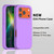 iPhone 17 Pro Guard Screen EVA Shockproof Phone Case - Purple