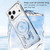 iPhone 17 Pro Ice Sense Series Graphene Cooling MagSafe Holder Phone Case - Silver