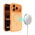 iPhone 17 Pro imak UX-9C Series Magnetic Shockproof PC + TPU Phone Case - Orange