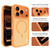 iPhone 17 Pro imak UX-9C Series Magnetic Shockproof PC + TPU Phone Case - Orange