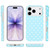 iPhone 17 Pro IMD Colorful Dots Pattern TPU Full Coverage Phone Case - Blue