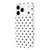 iPhone 17 Pro IMD Colorful Dots Pattern TPU Full Coverage Phone Case - White