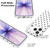 iPhone 17 Pro IMD Colorful Dots Pattern TPU Full Coverage Phone Case - White