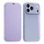 iPhone 17 Pro Imitate Liquid Skin Feel Leather Phone Case with Card Slots - Purple