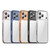 iPhone 17 Pro iPAKY Aurora Series Shockproof PC + TPU Protective Phone Case - Transparent Blue