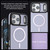 iPhone 17 Pro Kalebol Carbon Fiber MagSafe Phone Case - Purple