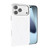 iPhone 17 Pro Kalebol Metal Lens Frame MagSafe Frosted PC Phone Case - Frosted White